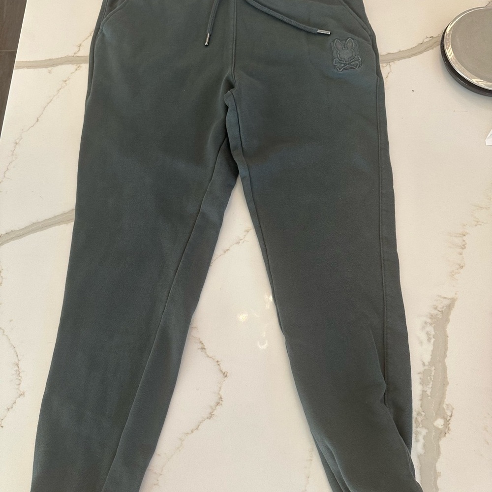 Psycho Bunny Men’s Charcoal Joggers